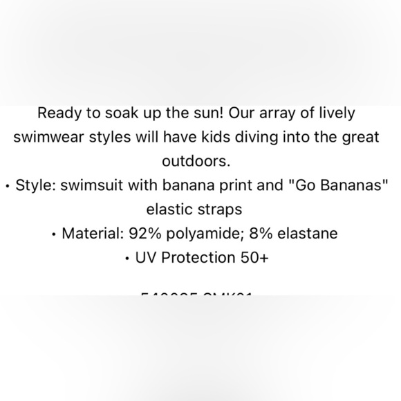 Stella McCartney Kids Yellow and Black Swimsuit - Picture 7 of 7